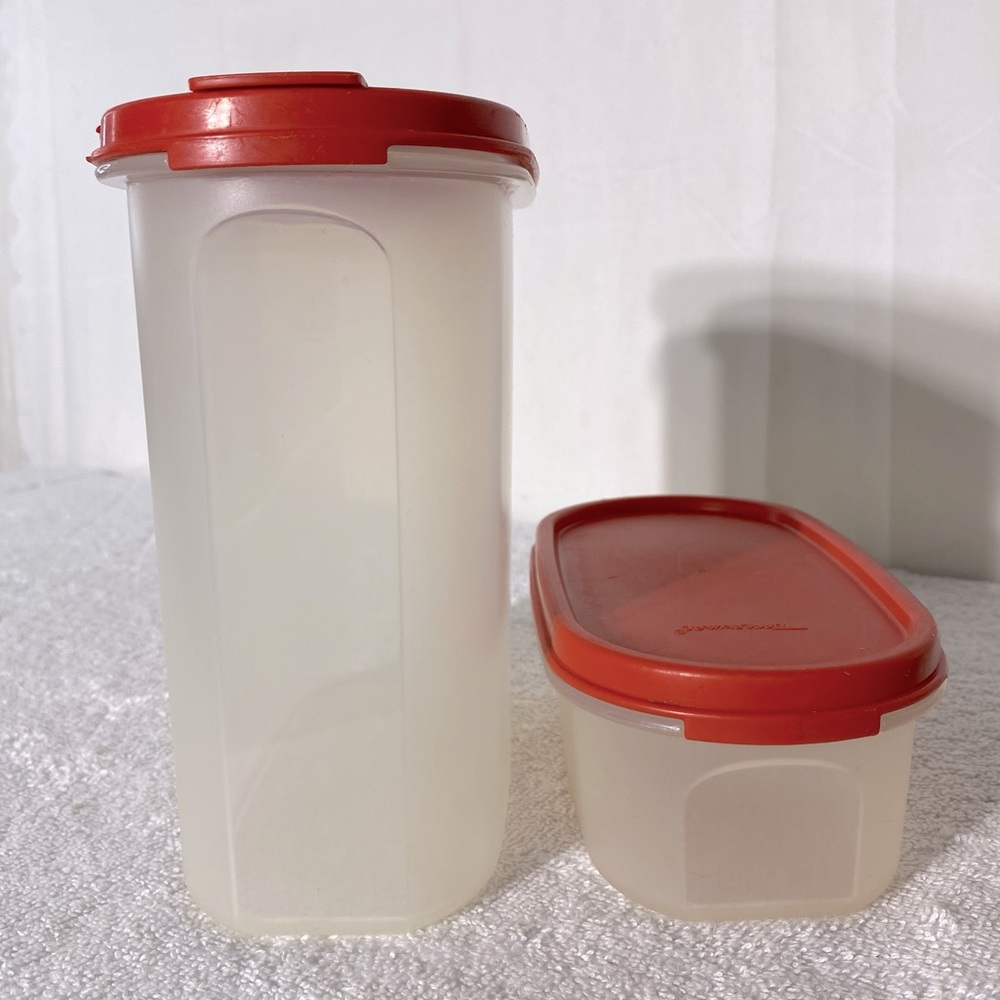Tupperware Modular Mates Set with Red Lids 8pc - Picture 14 of 16